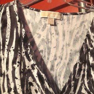 Cute  sleeveless Michael Kors top with side zip